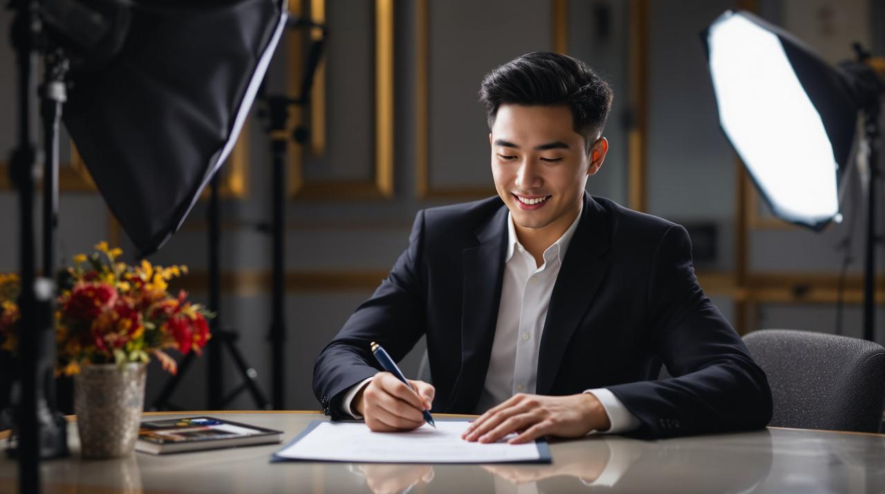 新生代演员苏晨正式签约国产电影，开启全新艺术征程